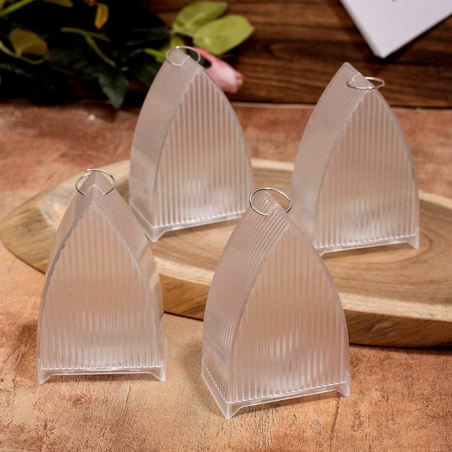 Transparent Decorative LED Candle Lights (24 Pc) Transparent Decorative LED Candle Lights (24 Pc)